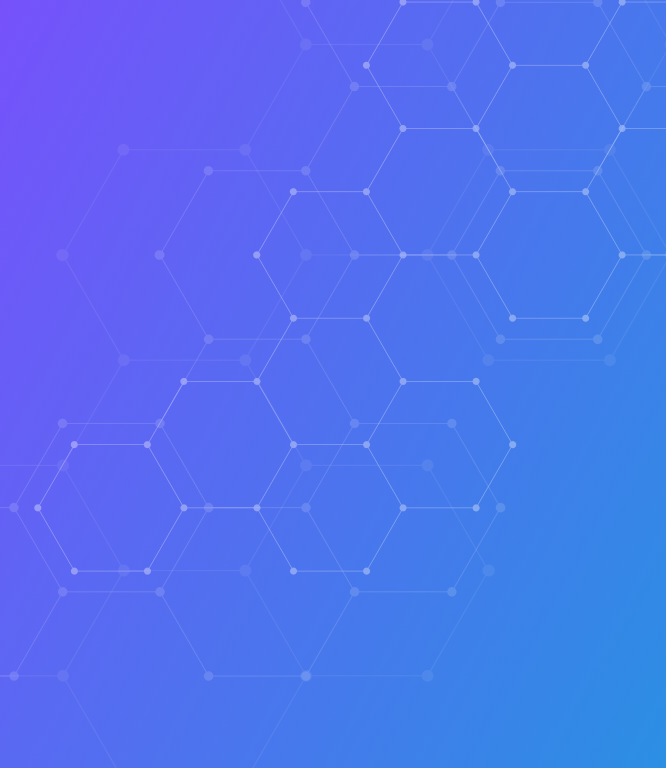 A hexagon patterned background for quote text